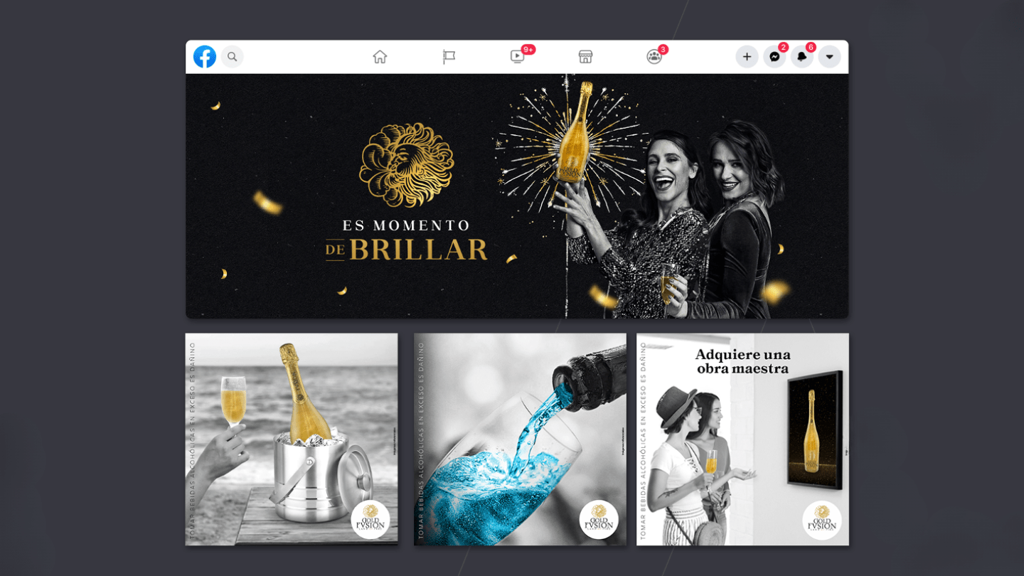 Gold Fusion — Piezas redes sociales 1
