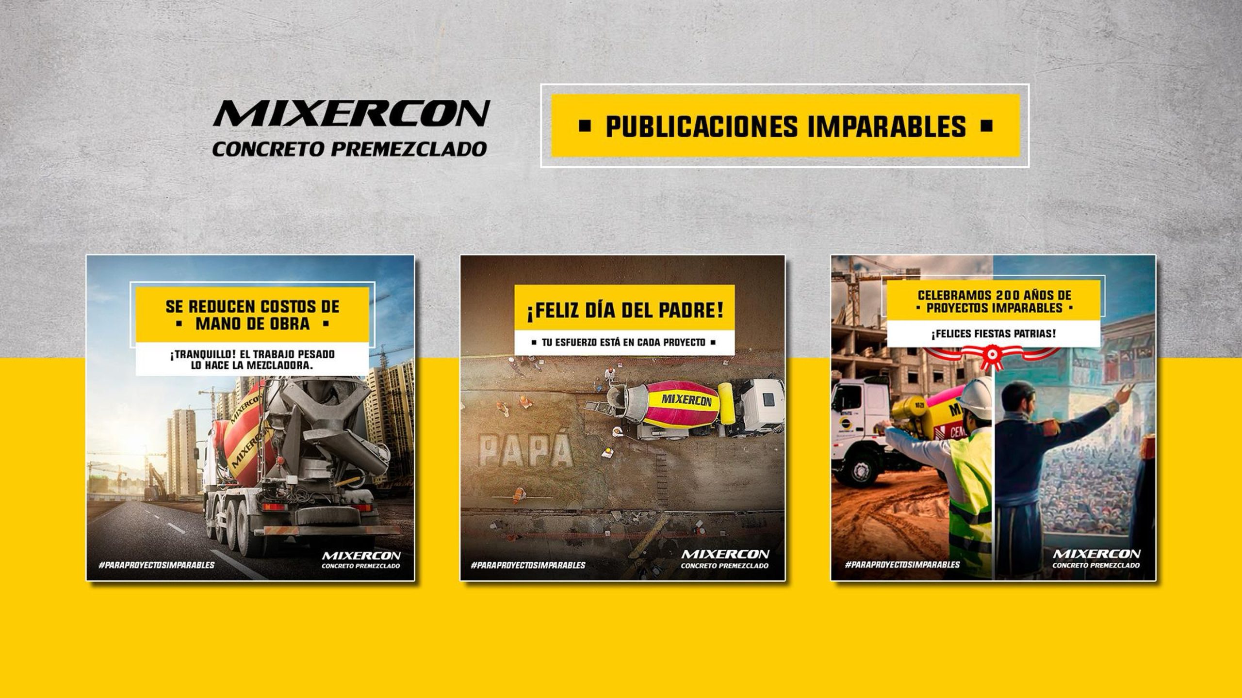 Mixercon — Piezas de campaña