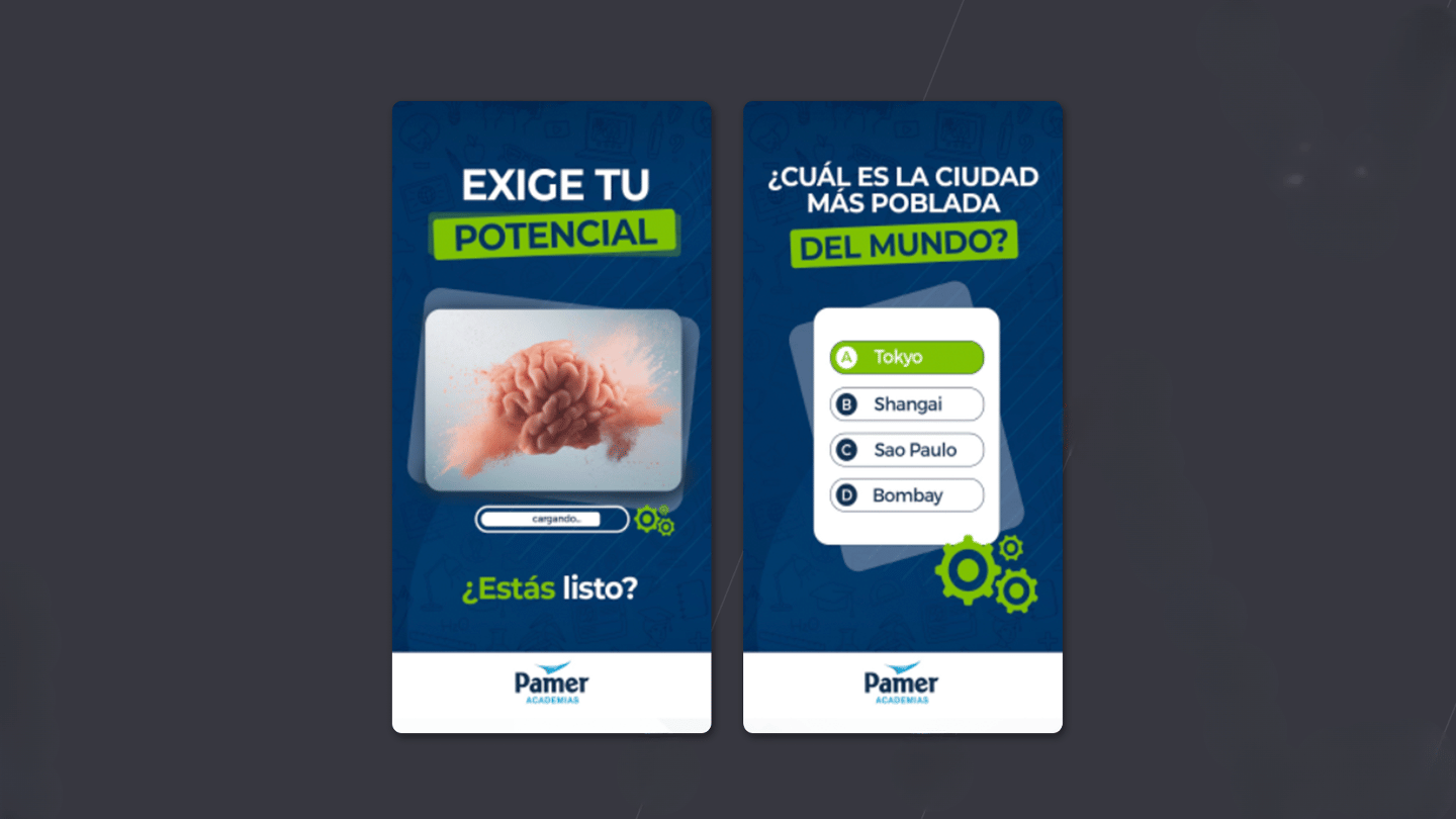 Pamer Academias — Pieza creativa 2
