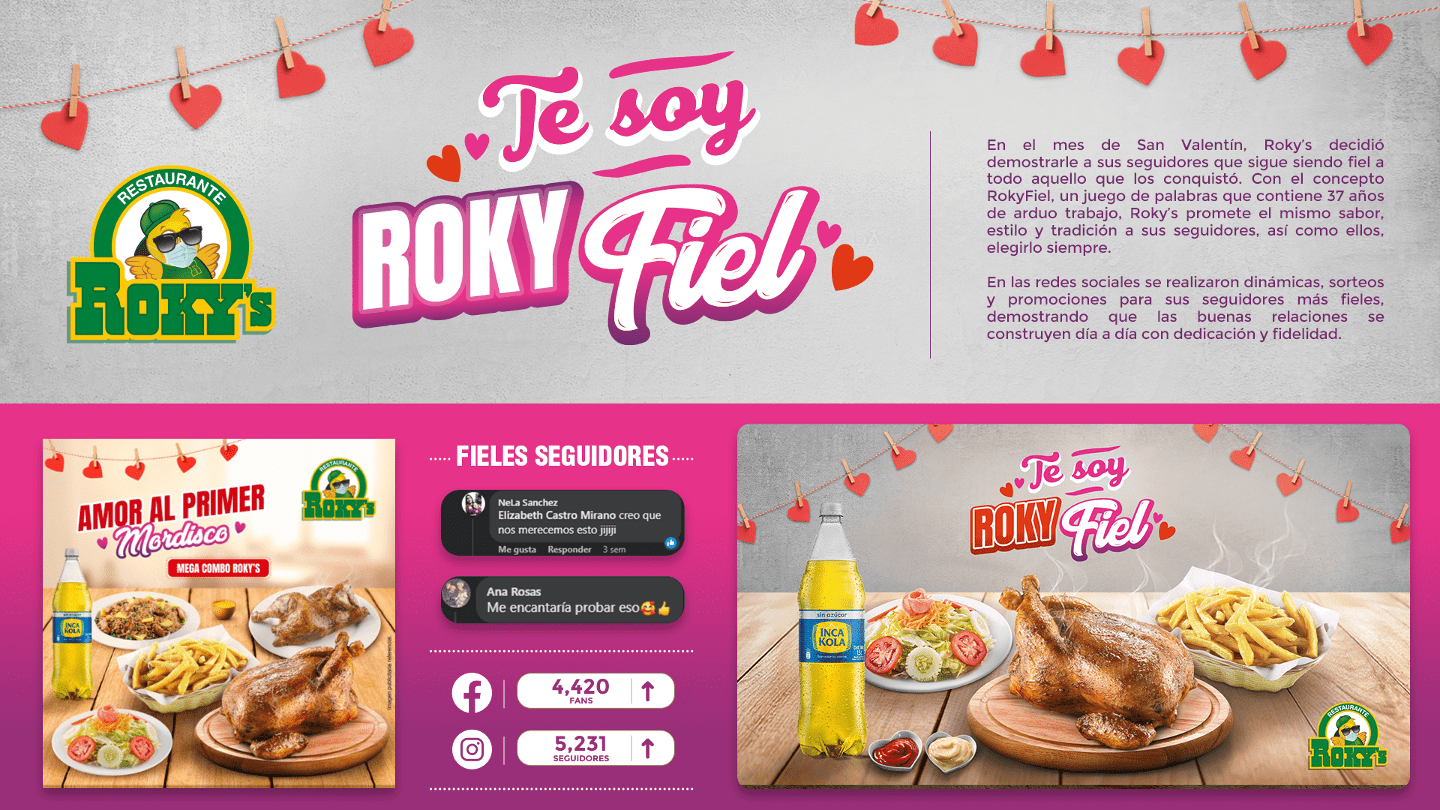 Rokys — Contenido redes sociales
