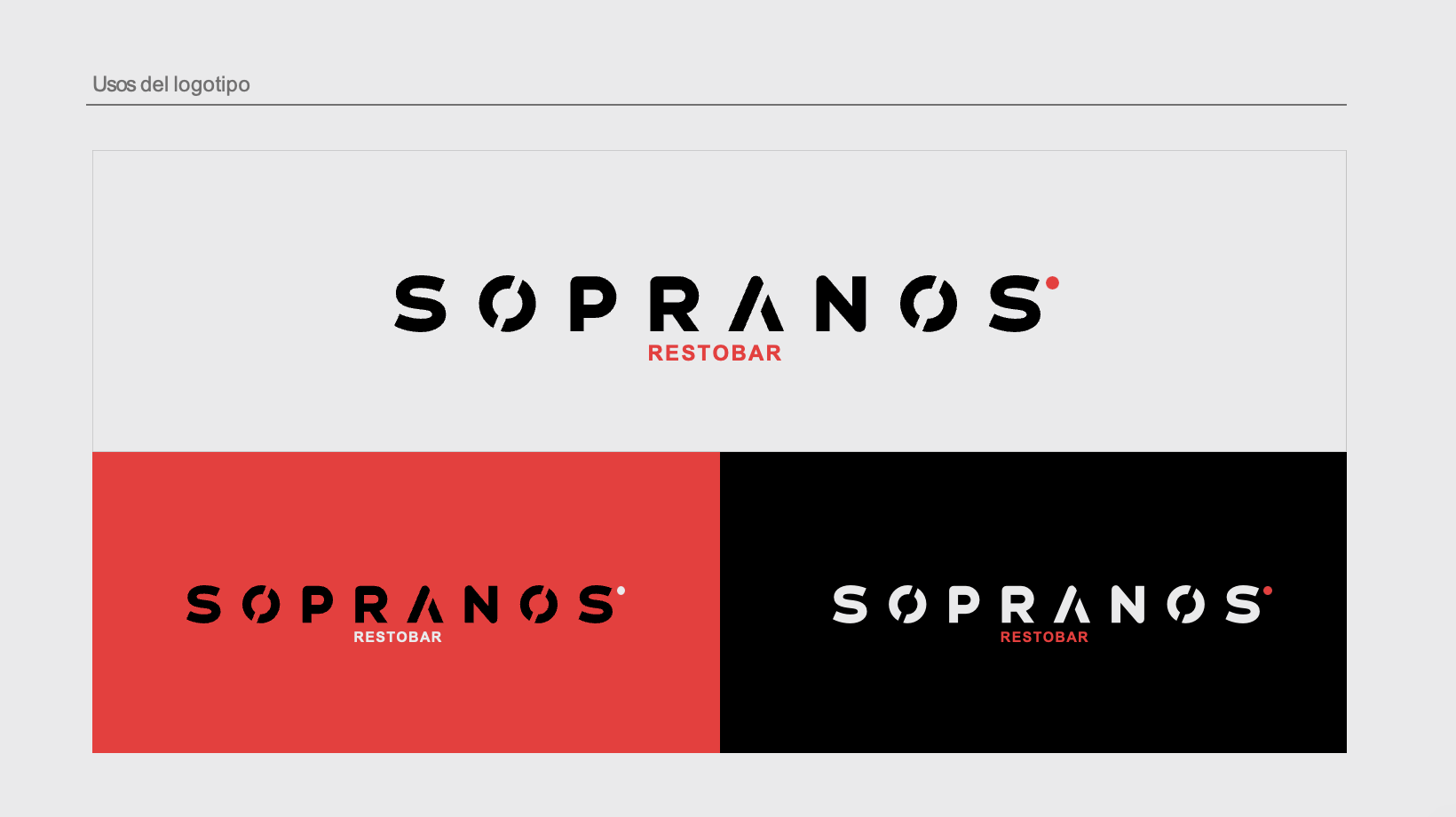 Sopranos — Aplicaciones de marca 1